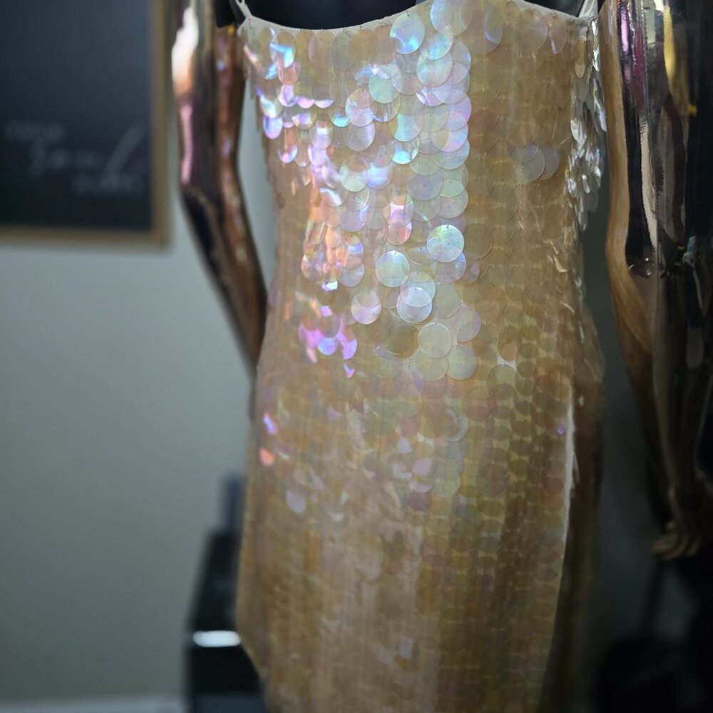 ✨ Adrianna Papell Sequin Cocktail Mini | Red Carpet Ready | NWT
